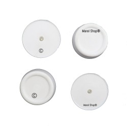 Piedini in Gomma Antiscivolo o Sovrapposizione per Lavatrice Lavasciuga Kit 4 Pezzi 481281718845