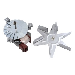 Motore con ventola per forno ventilato Ariston Indesit