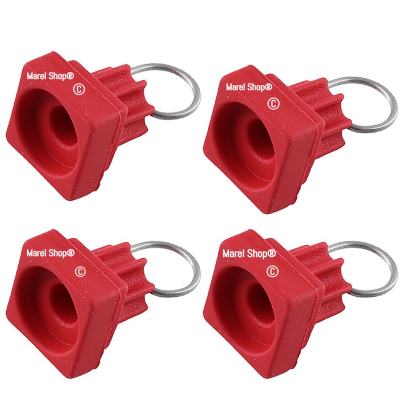 Gommino Piedino per Griglia Piano Cottura Smeg Kit 4 Pezzi 764010175