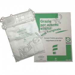 Confezione Da 6 Sacchetti Originali Vorwerk Folletto VK135/136