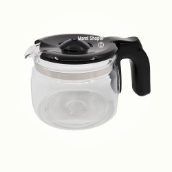 Caraffa in Vetro Brocca Contenitore per Macchina da Caffè Americano De Longhi HZ1000