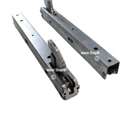 Kit 2 pezzi cerniera porta per forno Ariston Indesit lunghezza 208 mm