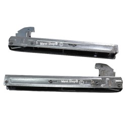 Kit 2 pezzi cerniera porta per forno Ariston Indesit lunghezza 208 mm