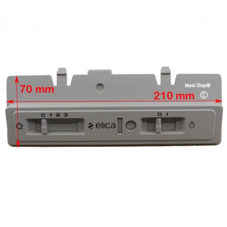 Pulsantiera Cruscotto Pannello Comandi Interruttore per Cappa Whirlpool Elica CR02236