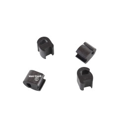 Kit 4 pezzi gommini supporto antiscivolo per griglia piano cottura Ariston Rex ed altri marchi