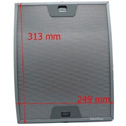 Filtro alluminio per cappa Faber 249x313x9mm