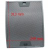 Filtro alluminio per cappa Faber 249x313x9mm