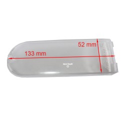 Plafoniera copri lampada 133 x 52 mm per cappa Elica Whirlpool