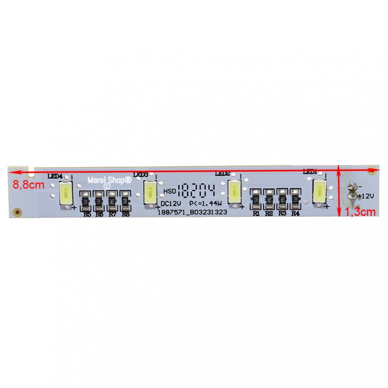 Luce Led Lampadina 1887571 DC12V per Frigorifero LG Hisense K1887571