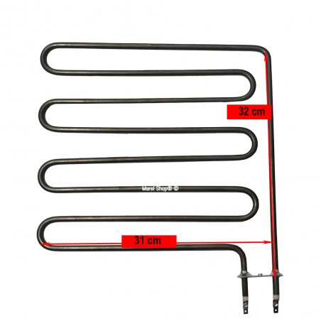 Resistenza per Sauna Harvia ZSB226 2000W 230V 31 x 32 cm ZSB226