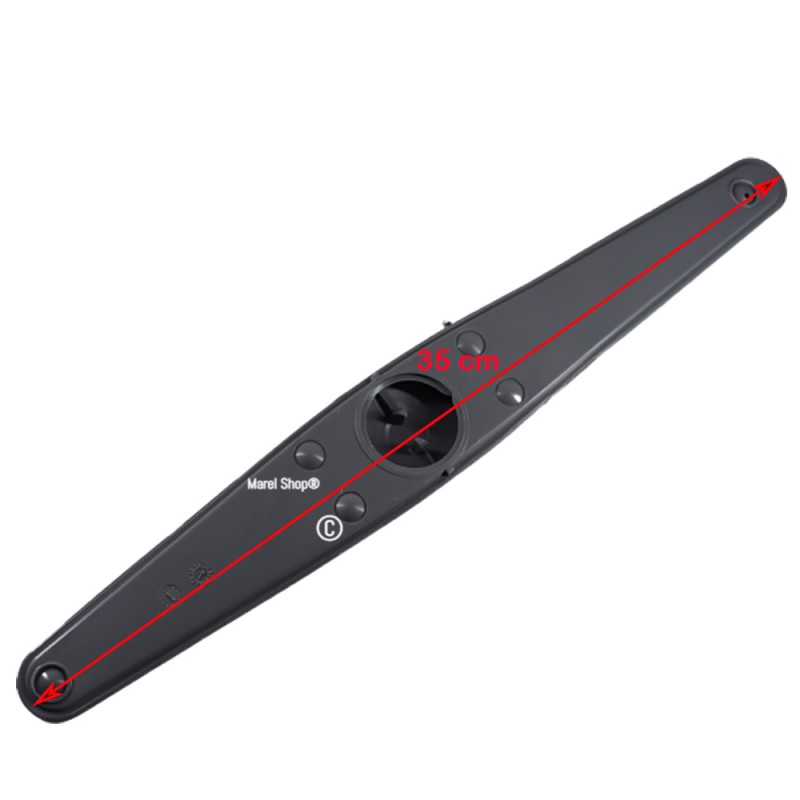 Braccio Irroratore Pala Spruzzatore Inferiore per Lavastoviglie Smeg 764570143