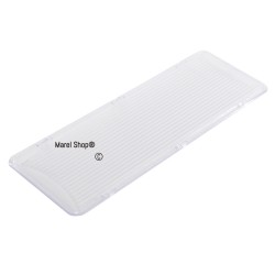 Kit 2 pezzi copri lampada plafoniera copertura lampada luce 174 x 60 mm per cappa Bosch Siemens 00264984