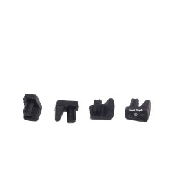 Kit 4 Pezzi Gommini Supporto Antiscivolo per Griglia Piano Cottura Ariston Indesit 481010653794