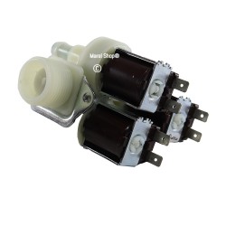 Elettrovalvola valvola carico acqua 3 vie 90° per lavatrice Miele 1678013