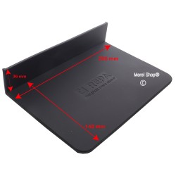 Kit tappetino in gomma appoggio pressino portafiltro + cestello portaposate