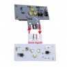 Luce lampada lampadina faretti led 16002754602 per frigorifero Whirlpool Hotpoint Ariston Indesit C00345689