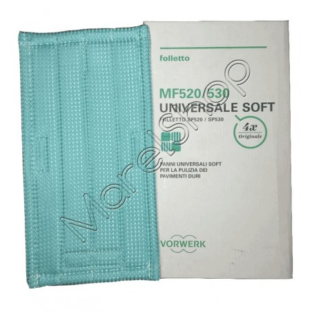 Confez. 4 Panni Universali Soft Originali Vorwerk Pulilava SP520/530 48908