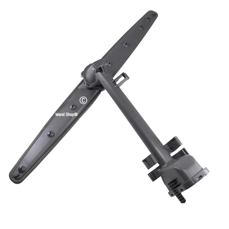 Girante braccio pala spruzzatore superiore completo per lavastoviglie Whirlpool Ignis Bauknecht 481010607711