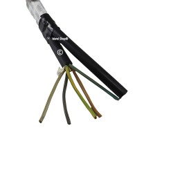 Cavo Cinque Fili + Tubo Vapore Alta Qualità Lunghezza 200 cm per Ferri da Stiro con Caldaia M016