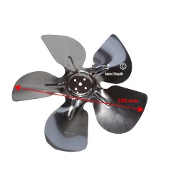 Motore con ventola per banco bancone frigo uso professionale 10 Watt 220 Volt con staffa