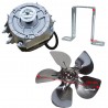 Motore con Ventola per Banco Bancone Frigo Uso Professionale 16 Watt 220 Volt con Staffa 28FR704