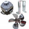 Motore con ventola per banco bancone frigo uso professionale 25 Watt 220 Volt con staffa