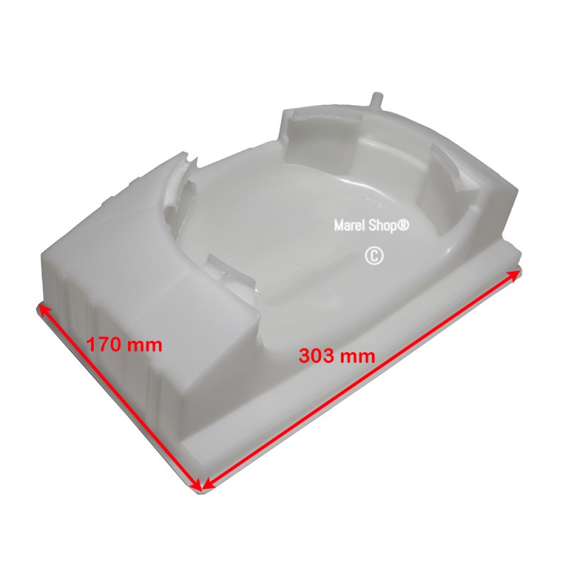 Vaschetta Acqua Bacinella Condensa 170 x 303 mm per Frigorifero Congelatore Whirlpool Ignis Bauknecht 481241848988