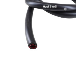 Tubo 1 Mt per Collegamento Elettrovalvole Lavatrici e Lavastoviglie Diametro Interno 9mm Diametro Esterno 15mm AV1239