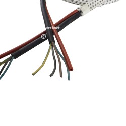 Cavo per Ferri da Stiro con Caldaia Quattro Fili più Tubo Vapore Piccolo Diametro Esterno 5 mm Interno 3 mm M022