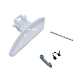 Maniglia Maniglietta Completa Gancio Nasello e Molla per Lavatrice Electrolux Zanussi Rex Zoppas 4055392858