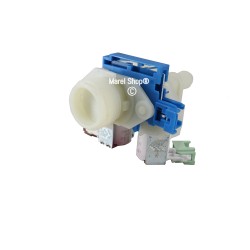 Elettrovalvola 2 Vie Diametro Esterno Tubi 120 mm e 140 mm per Lavatrice Electrolux Zanussi Rex 1325186508