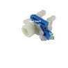 Elettrovalvola 2 Vie Diametro Esterno Tubi 120 mm e 140 mm per Lavatrice Electrolux Zanussi Rex 1325186508