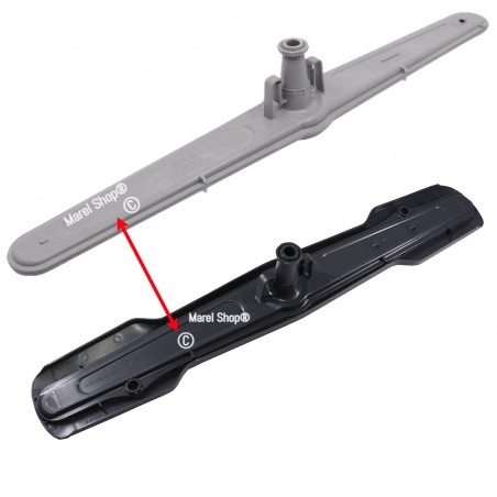 Braccio Pala Spruzzatore Inferiore per Lavastoviglie Beko 1746100300