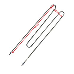 Resistenza 2267 W 85 x 20 cm per sauna Helo SEPC199