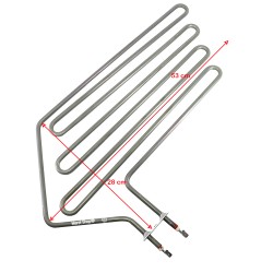 Resistenza 2000 W 53 x 28 cm per sauna Harvia ZSF-30