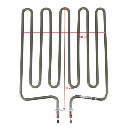 Resistenza 2670 W 39 x 28 cm per Sauna Sawo SCA266