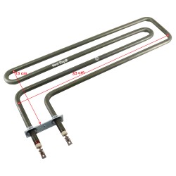 Resistenza 1150 W 33 x 13 cm per Sauna Harvia ZSB770