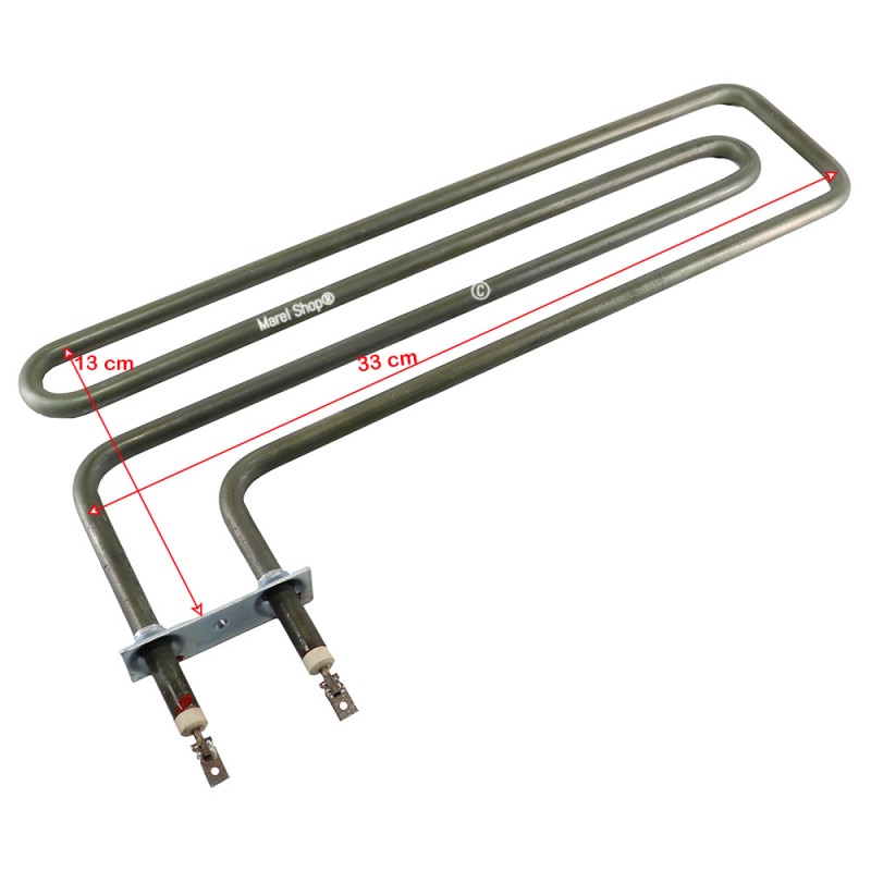 Resistenza 1150 W 33 x 13 cm per Sauna Harvia ZSB770