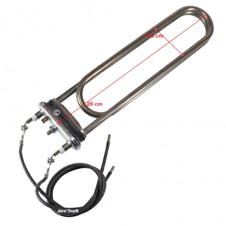 Resistenza 3000 W 28 x 6,5 cm Harvia Generatore di Vapore Bagno Turco ZG-350