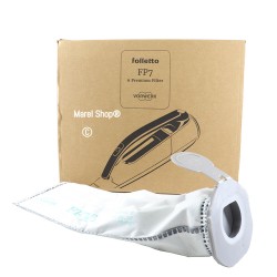Confezione 6 sacchetti FP7 originali per Folletto VK7 Premium Filter 01097