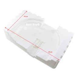Vaschetta acqua bacinella condensa 25 x 15 cm per frigorifero Beko 5810470100 4623980100