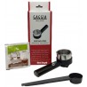 Portafiltro Braccetto con Misurino e Bustina Decalcificante per Macchina Caffe' Seaco Gaggia Philips 421941312091