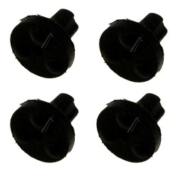 Kit 4 Pezzi Gommini Supporto per Griglia Piano cottura 481246368017
