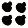 Kit 4 Pezzi Gommini Supporto per Griglia Piano cottura 481246368017