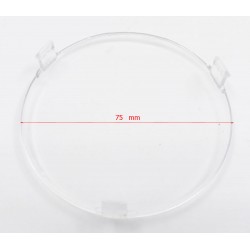 Kit 2 Pezzi Plafoniera Coprilampada Diametro 75 mm per Cappa Elica Whirlpool Turboair Modello Sofia 3001T