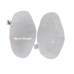 Kit 2 PZ Panni in Microfibra per Vaporetto Polti Spazzola Vaporforce PAEU0332