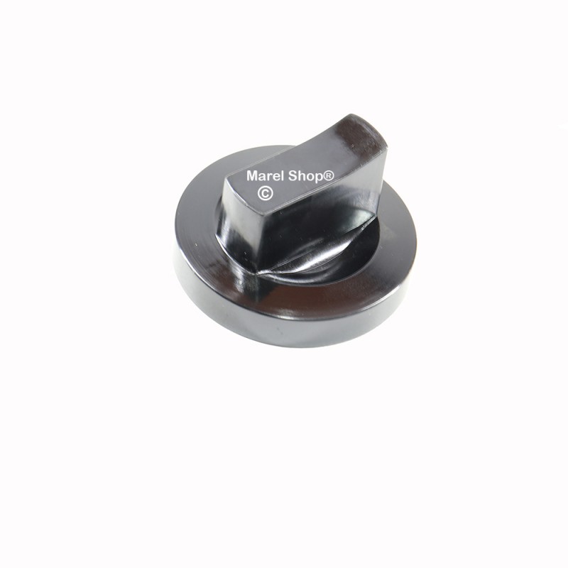 Manopola Cucina Friggitrice Cuoci Pasta Ristorazione Professionale Attacco Mezza Luna 10 x 8 mm Esterno 61,5 mm M9002