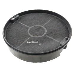 Coppia Filtri in Carbone per Cappa Elica Missy Certosa Box In Standard Altezza 5 cm Diametro 14,5 cm F00479