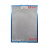 Filtro in Alluminio Antigrasso Metallico 4FIL0097 per Cappa Tecnowind 260 x 351 x 8 mm 30302013