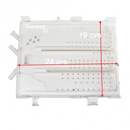 Coperchio vaschetta cassetto detersivo DC61-03474 DC61-03475 DC61-03475X009 DC97-17347A